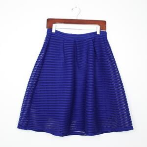 Have Skirt Women's Size Medium Bright Blue